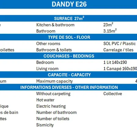 Dandy - 2 Pieces Sur Les Pistes Et Proche Des Commerces Mae-7409 Appartement *